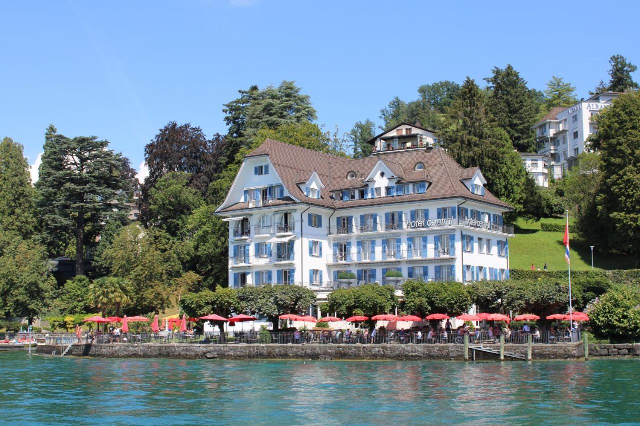 Hotel Central Am See Weggis Luaran gambar