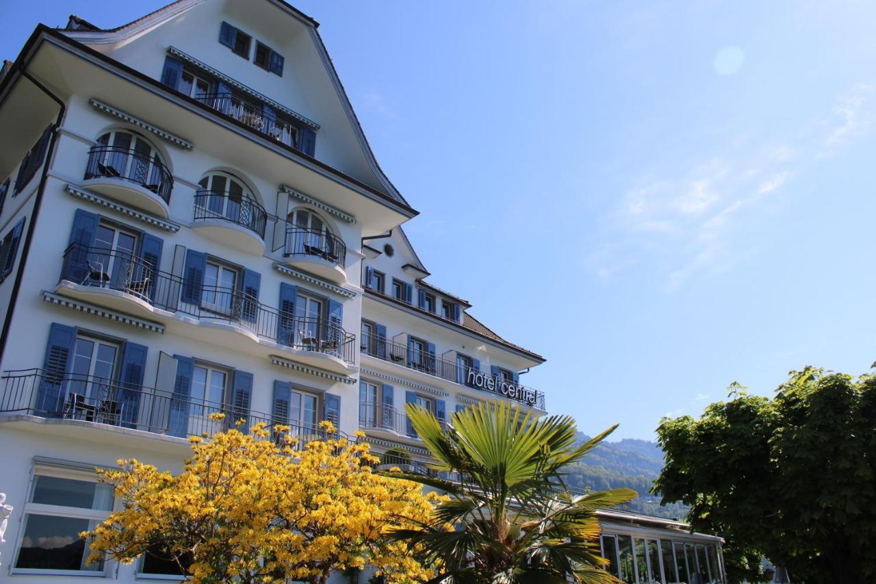 Hotel Central Am See Weggis Luaran gambar