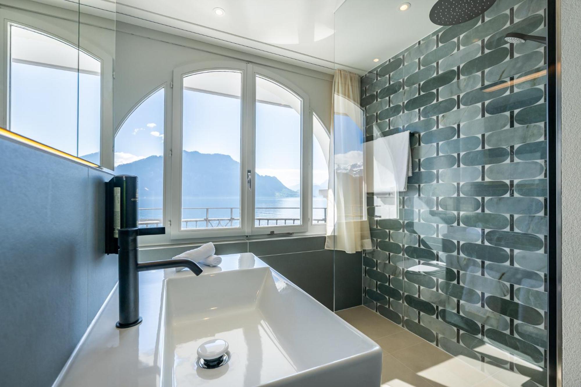 Hotel Central Am See Weggis Luaran gambar