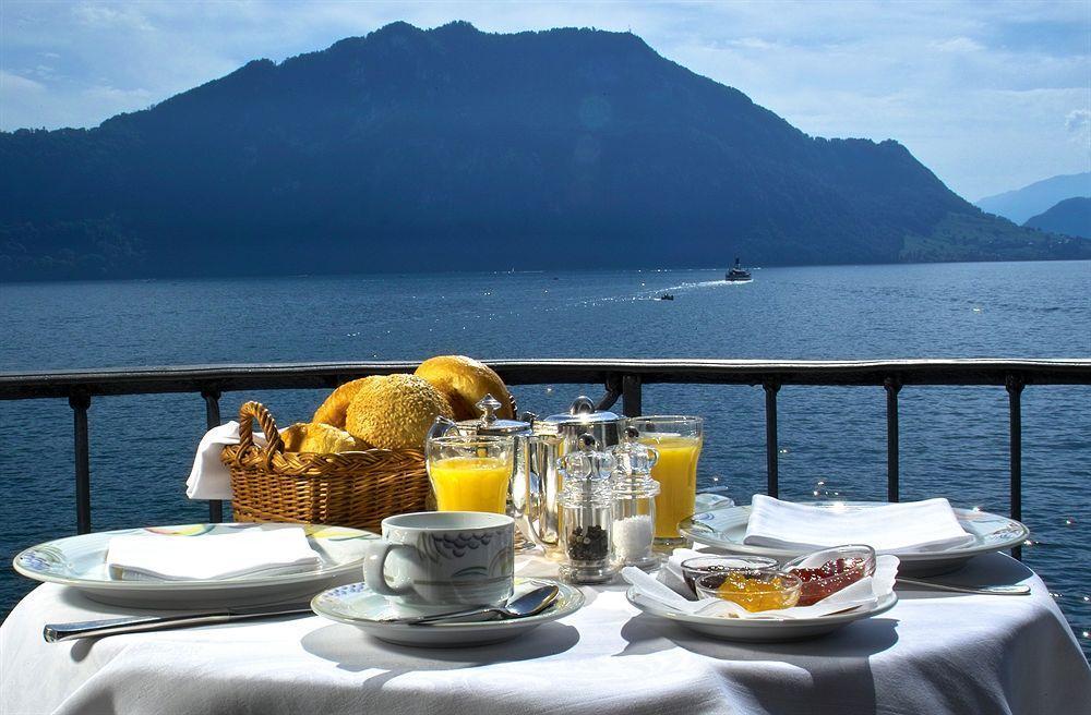 Hotel Central Am See Weggis Luaran gambar